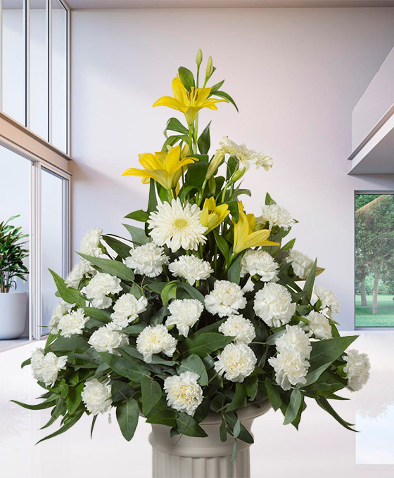 Centro funerario de condolencias